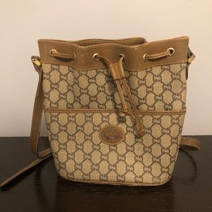 Vintage Gucci Plus Bucket Bag
